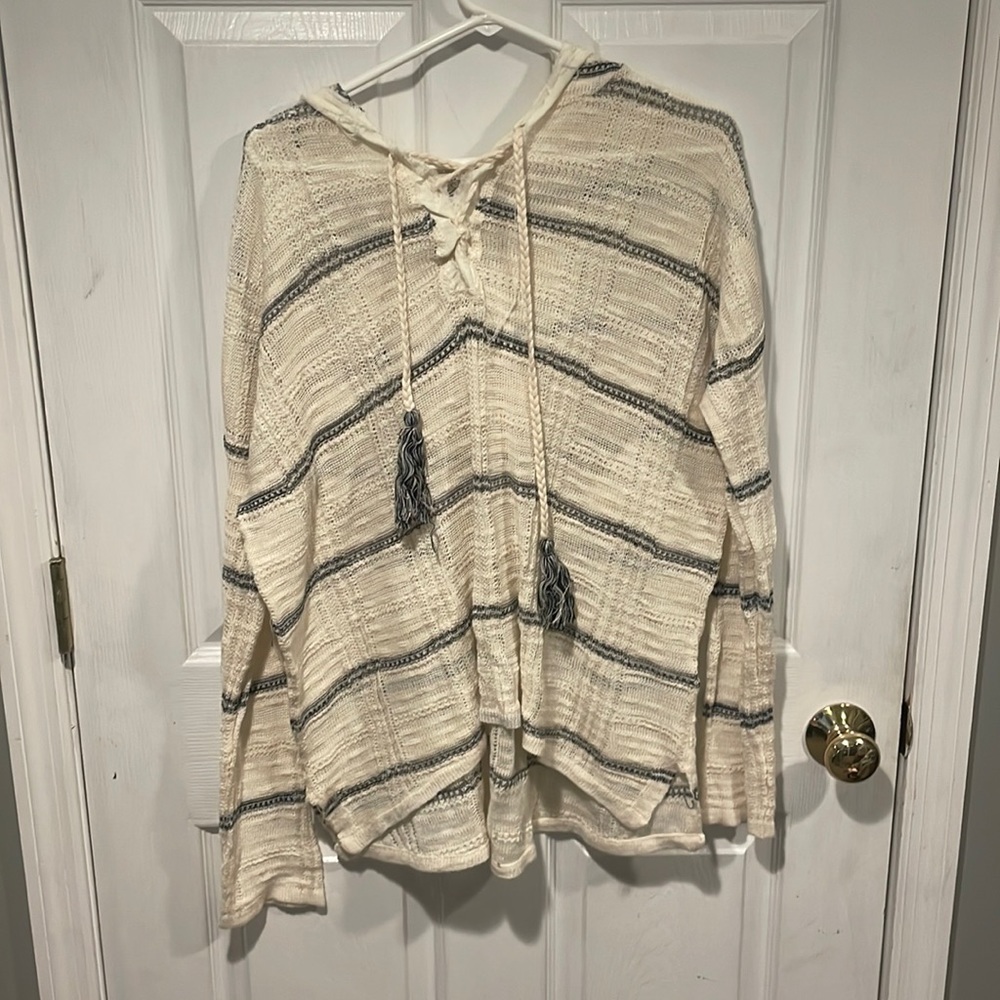 Light weight hooded sweatshirt